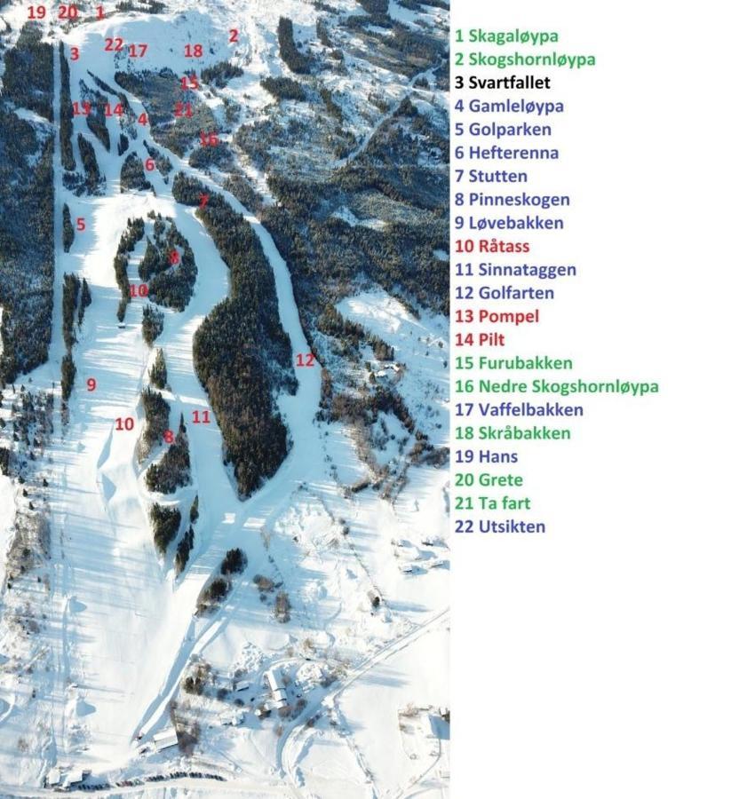 Perfect Moutain Getaway! Beautiful Apartment At Skagahogdi With Panoramic View Гол Екстериор снимка
